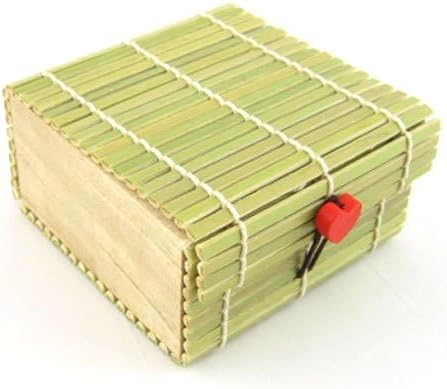 Bamboo Slats Decorative Box - 3.7