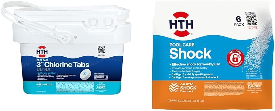 HTH 42056W 8lb Swimming Pool 3