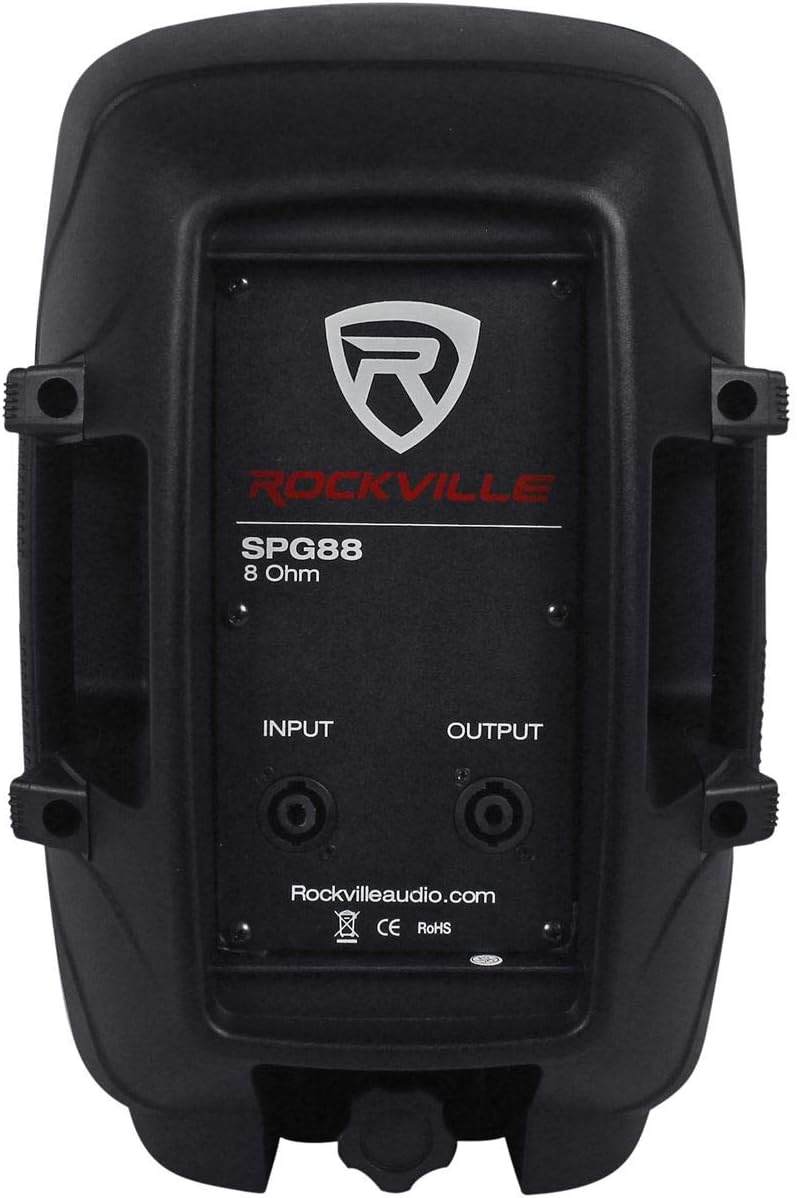 Rockville SPG88 800W Peak / 200W RMS 8