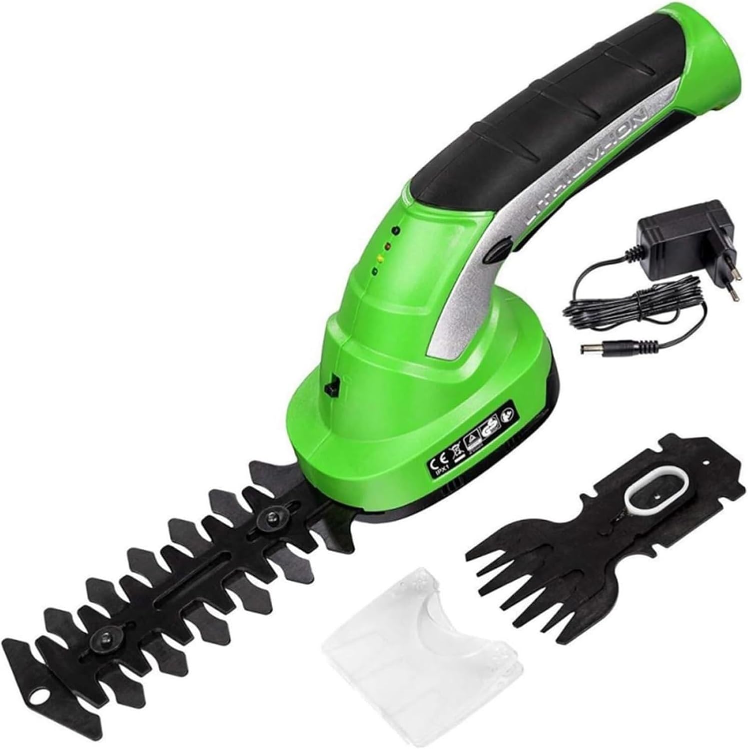 Cordless Weed Wacker 2 in 1 Mini Cordless Electric Hedge Trimmer Grass Trimmer Lawn Mower Rechargeable Garden Pruning Shears Garden Tools Good for Clean and Fast Cuts, With Plug