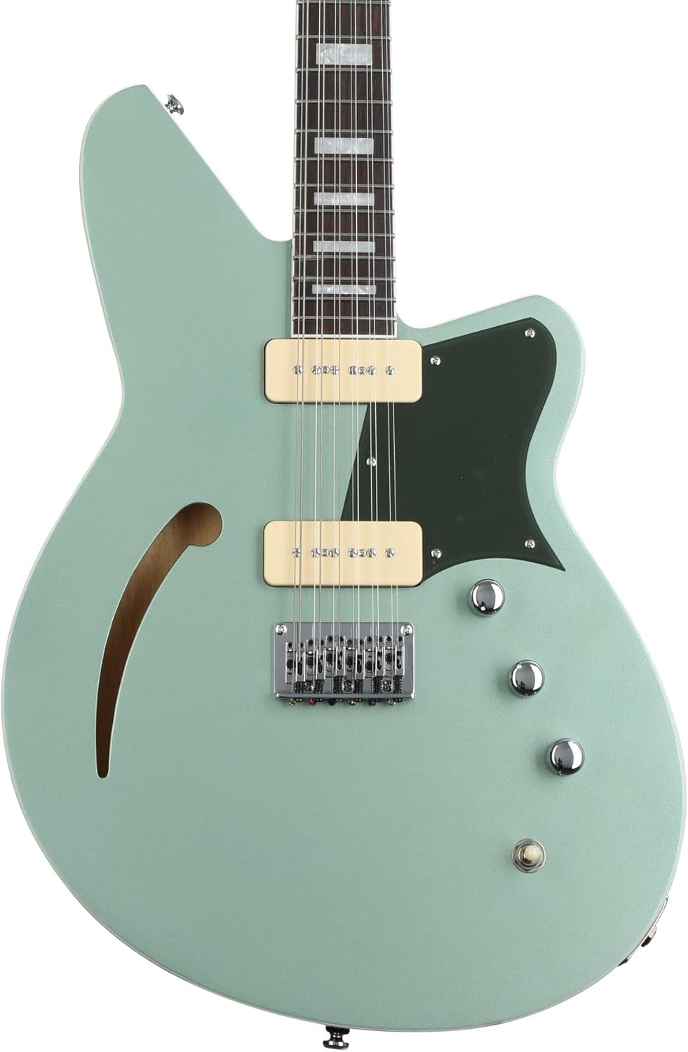 Reverend Airwave 12-String Semi-hollow Electric Guitar - Metallic Alpine