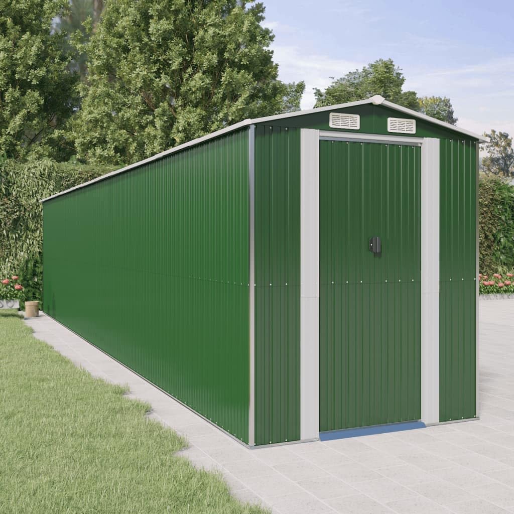 Outdoor Storage Garden Storage Room Outdoor Tool Shed Garden Shed Green 75.6