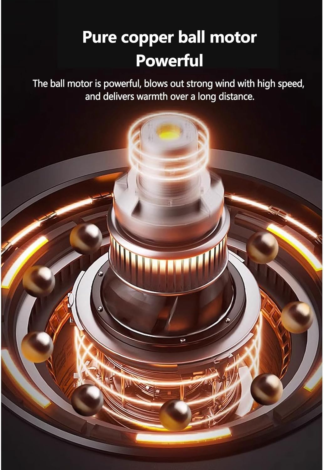 Household Air Heater, Wall-Mounted Bathroom Waterproof Electric Heater Heating and Cooling Dual-Use Energy-Saving Heater for Indoor Outdoor Office Patio Conservatory,White