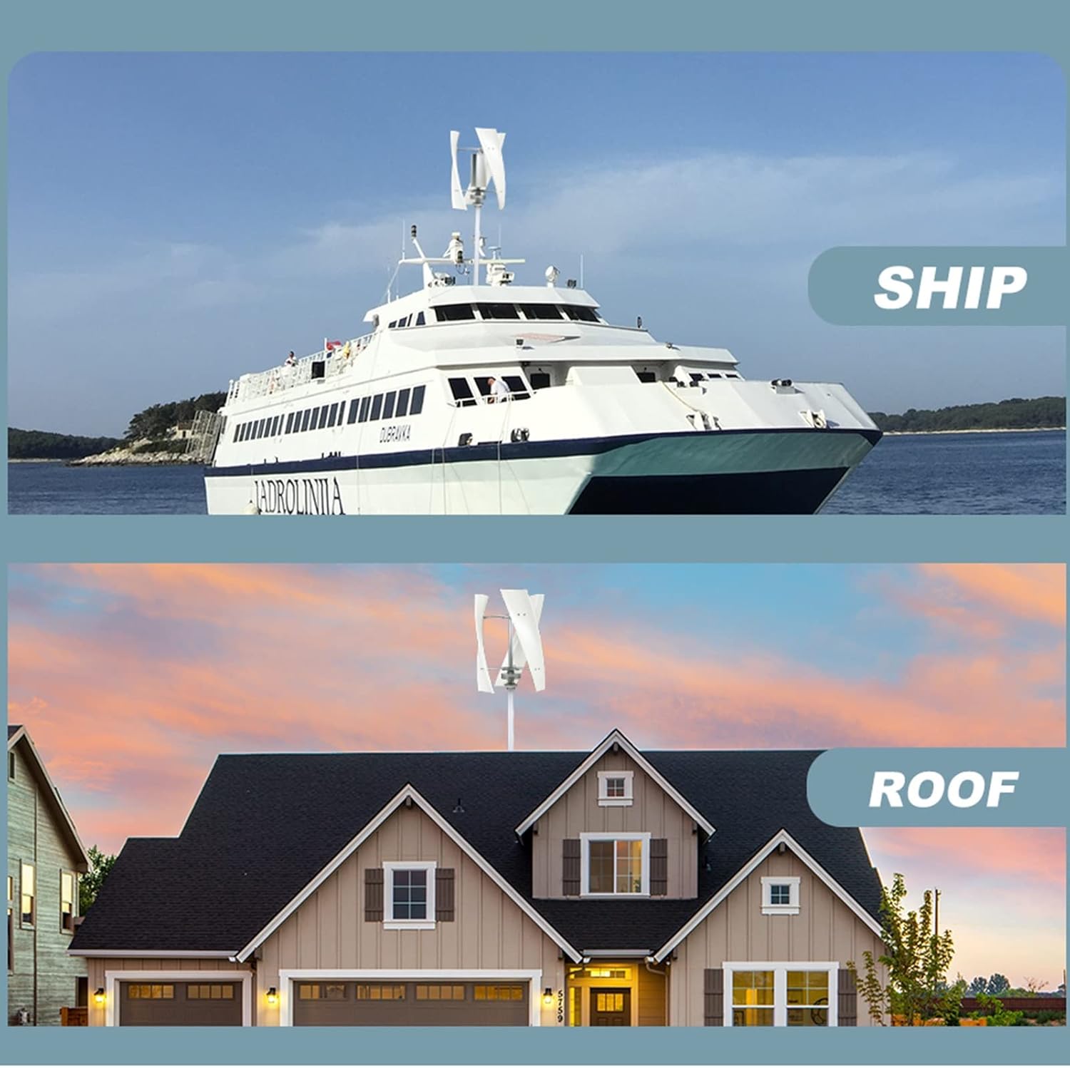 12v 24v 48v Wind Turbine Kit 1500w Vertical Wind Turbine with Hybrid Charge Controller Household Small Permanent Magnet Levitation Generator (Color : White, Size : 12v)