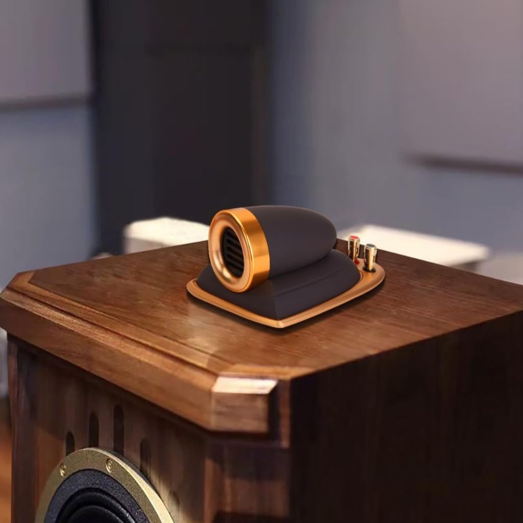 Studio Grade Sound Reproduction Unit Speaker 50K Bandwidth Capacity Responsive Bass Enhancement for Immersive Listen