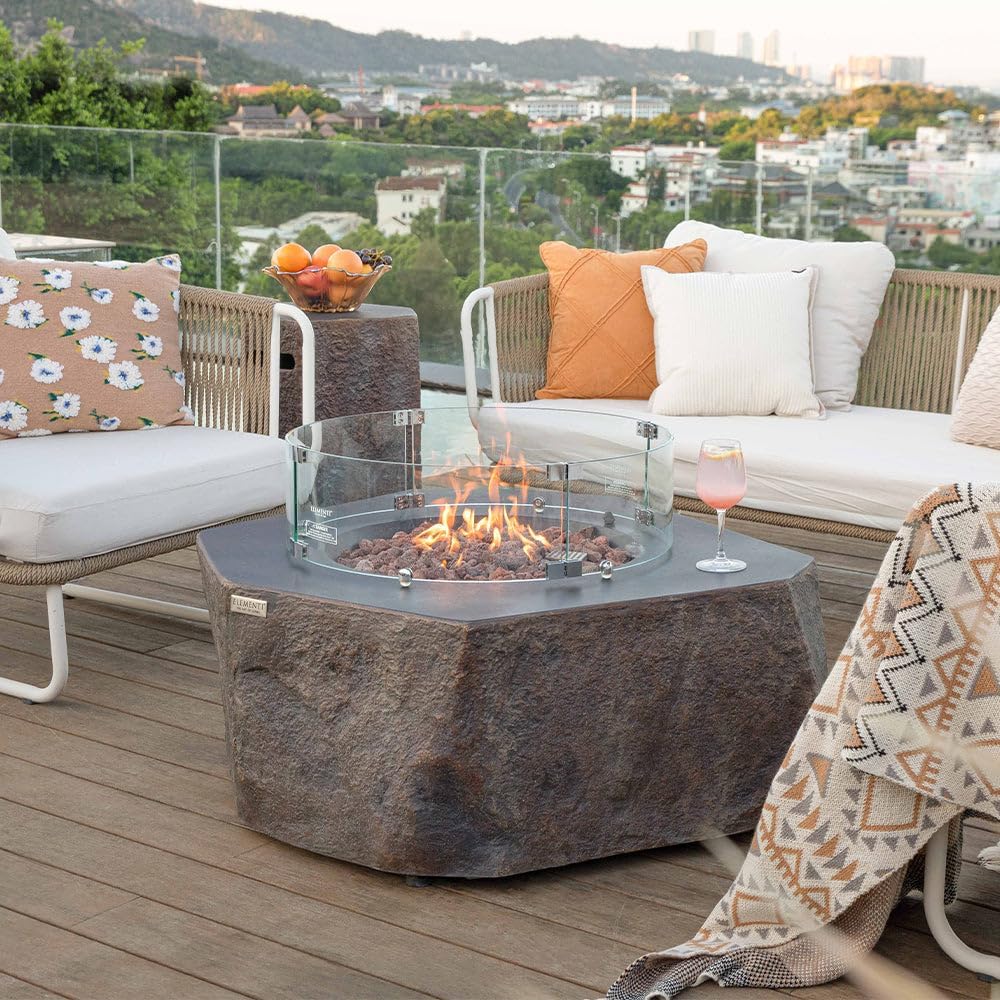 Elementi Columbia Concrete Fire Pit 42