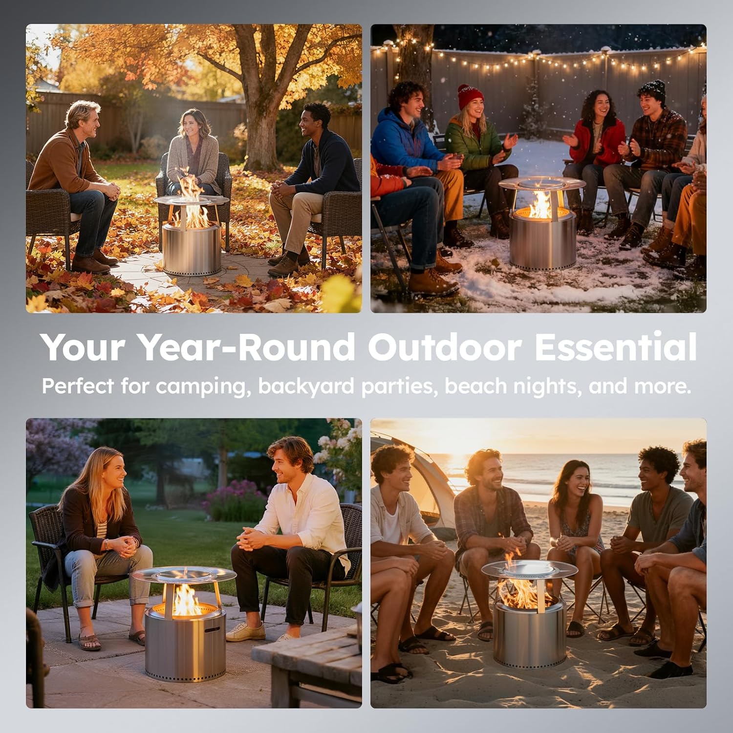 Fire Pit Heat Deflector for Solo Stove Bonfire 19.5