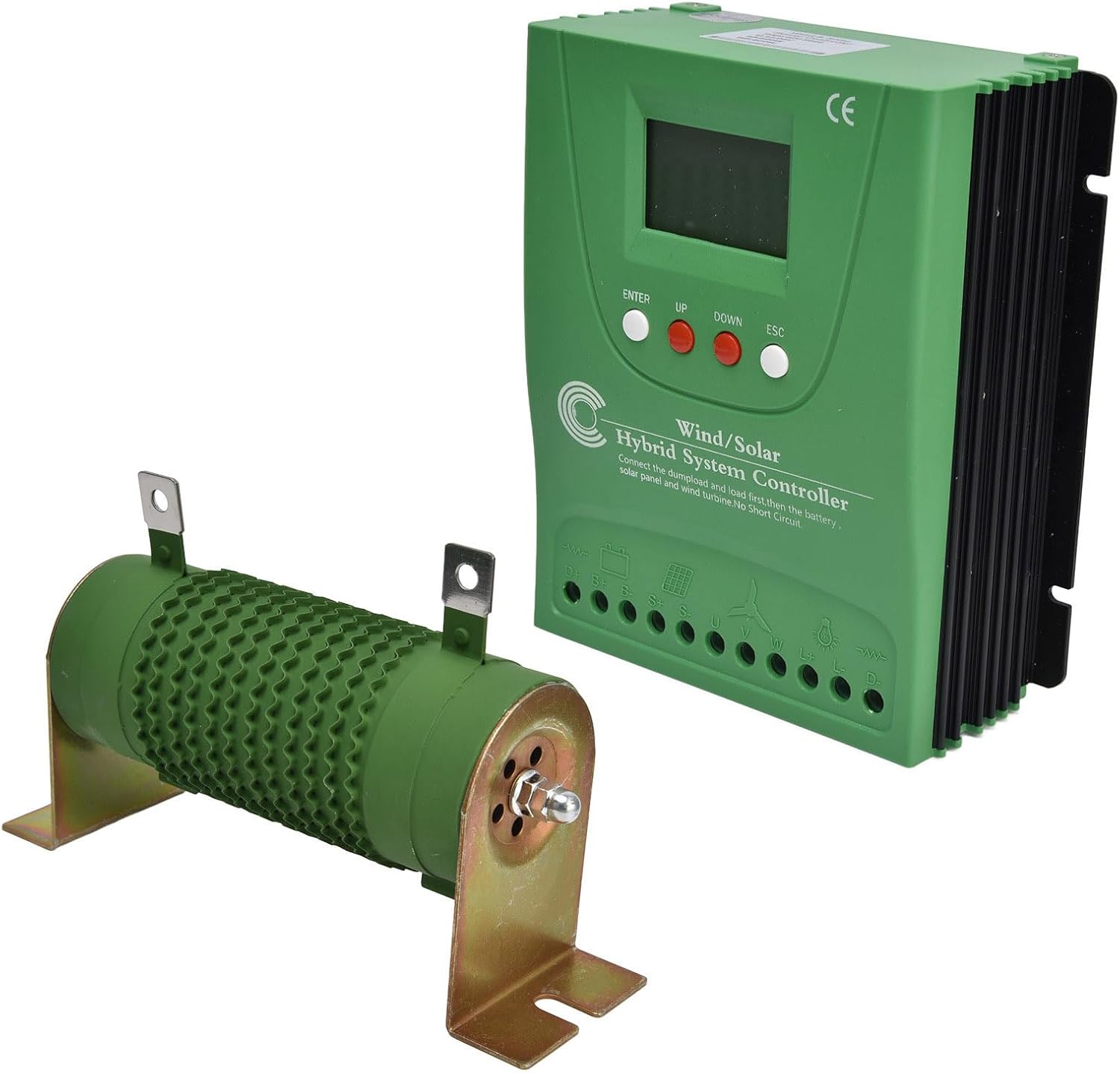 YWBL-WH Hybrid Controller, Wind Solar System Controller with MPPT Boost Charge, LCD Digital Display for Wind Solar Hybrid System