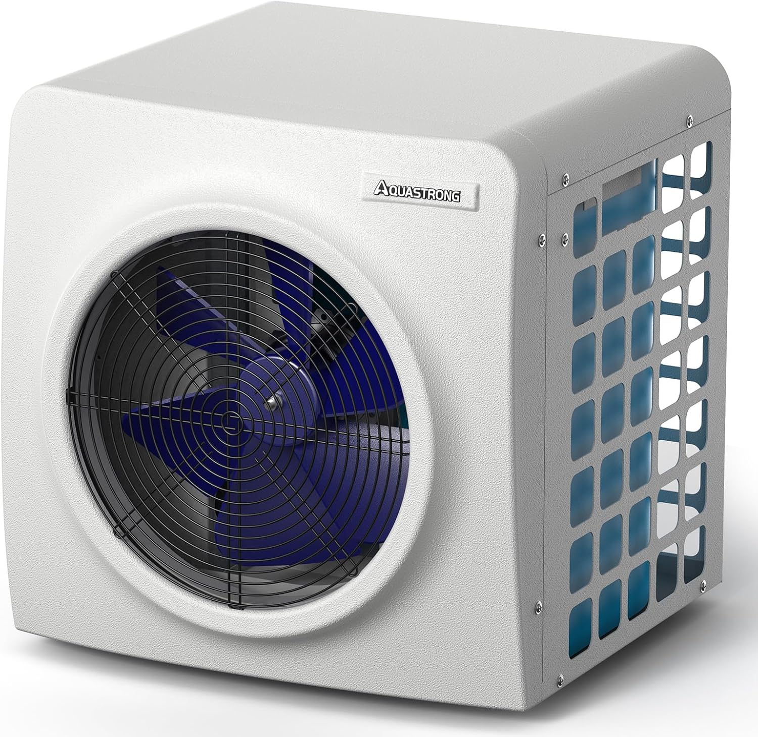 Aquastrong Inverter Swimming Pool Heat Pump, 18,000 BTU 6,500 Gallons Electric Pool Heater for Above Ground and Inground Pool, Heating and Cooling Pool Heater 120V