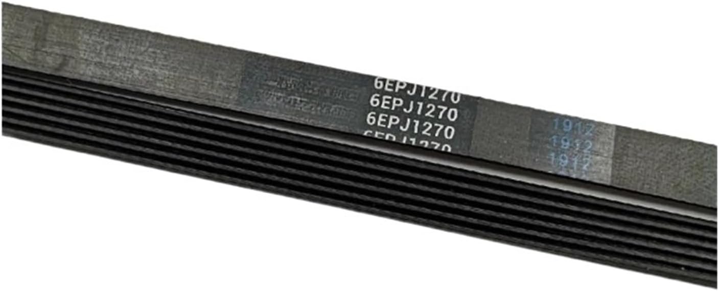 Drum Washing Machine Belt Compatible for 6EPJ1270 / 7EPJ 1270 Washing Machine Parts Replacement(6EPJ1270)