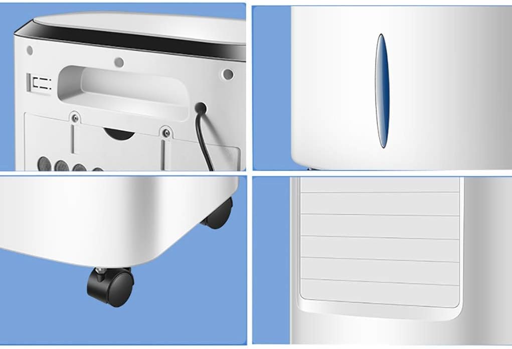 Portable Air Conditioner Fan Refrigerator Small Air Conditioning Air Cooler Household Refrigeration Remote Control Water Air Conditioning Electric Fan 760MM * 382MM*316MM