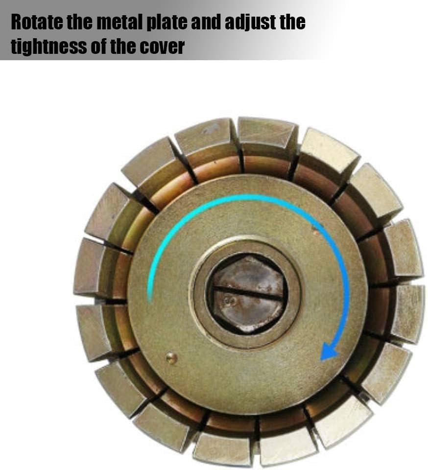 Pneumatic Oil Drum Cap Seal Crimping Machine 200L /53 Gallon Barrel Sealing Sealing Pliers Portable Capping Machine For 74mm Cap 35mm (Size : 70mm)