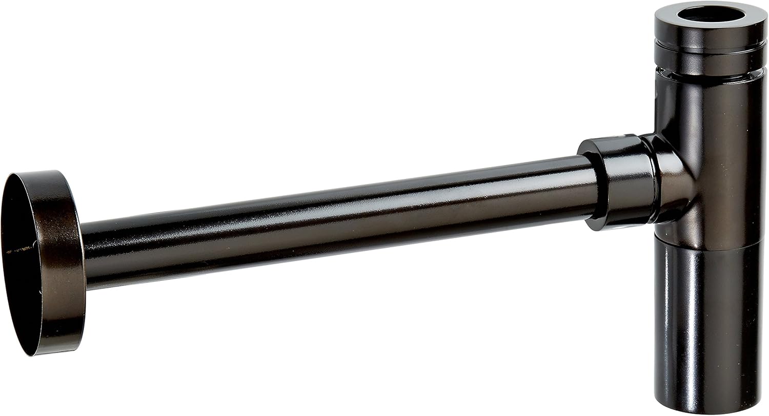 Jaclo 255-ORB Decorative Round Trap, Oil Rubbed Bronze