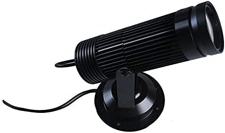 10W LED Custom Image GOBO Logo Projector Light for Indoor Use Company Hotel Restaurant Advertising Signs with Static Function (1 Light + 3 Colors Film)