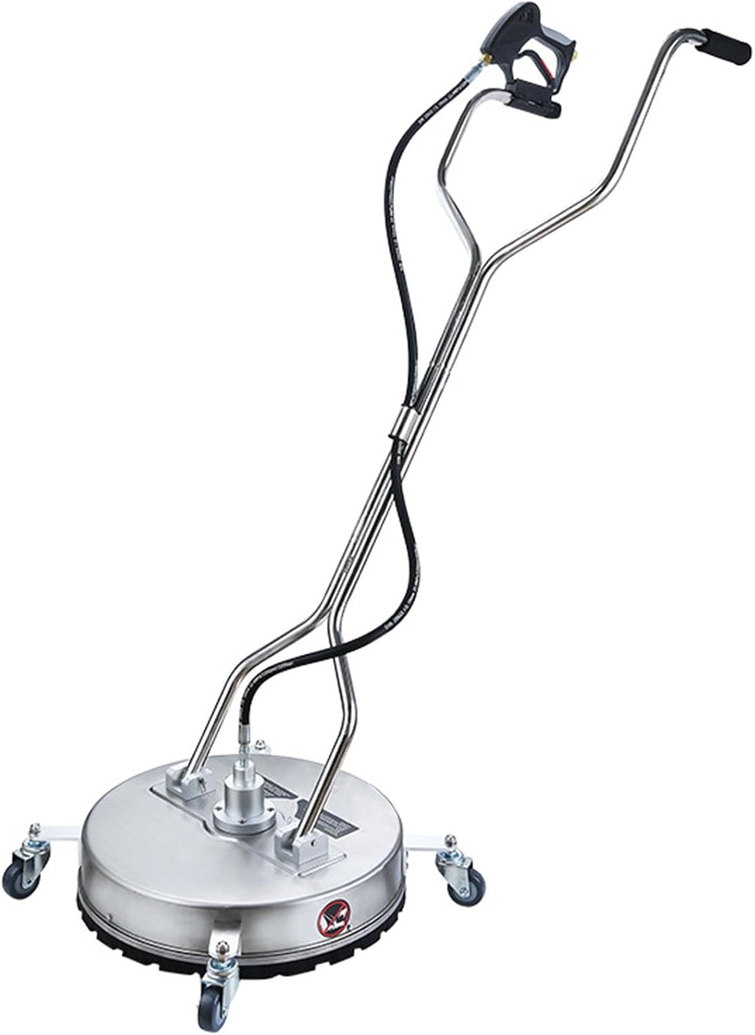 21-Inch Heavy-Duty Stainless Steel High-Pressure Floor Washer with Copper Nozzle & 5800 PSI – Commercial Cleaning Tool for Large-Scale Property, Roads, Schools & Factories