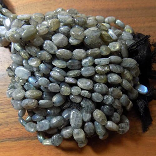 labradorite beads, size 13-8 x 7 mm approx,12