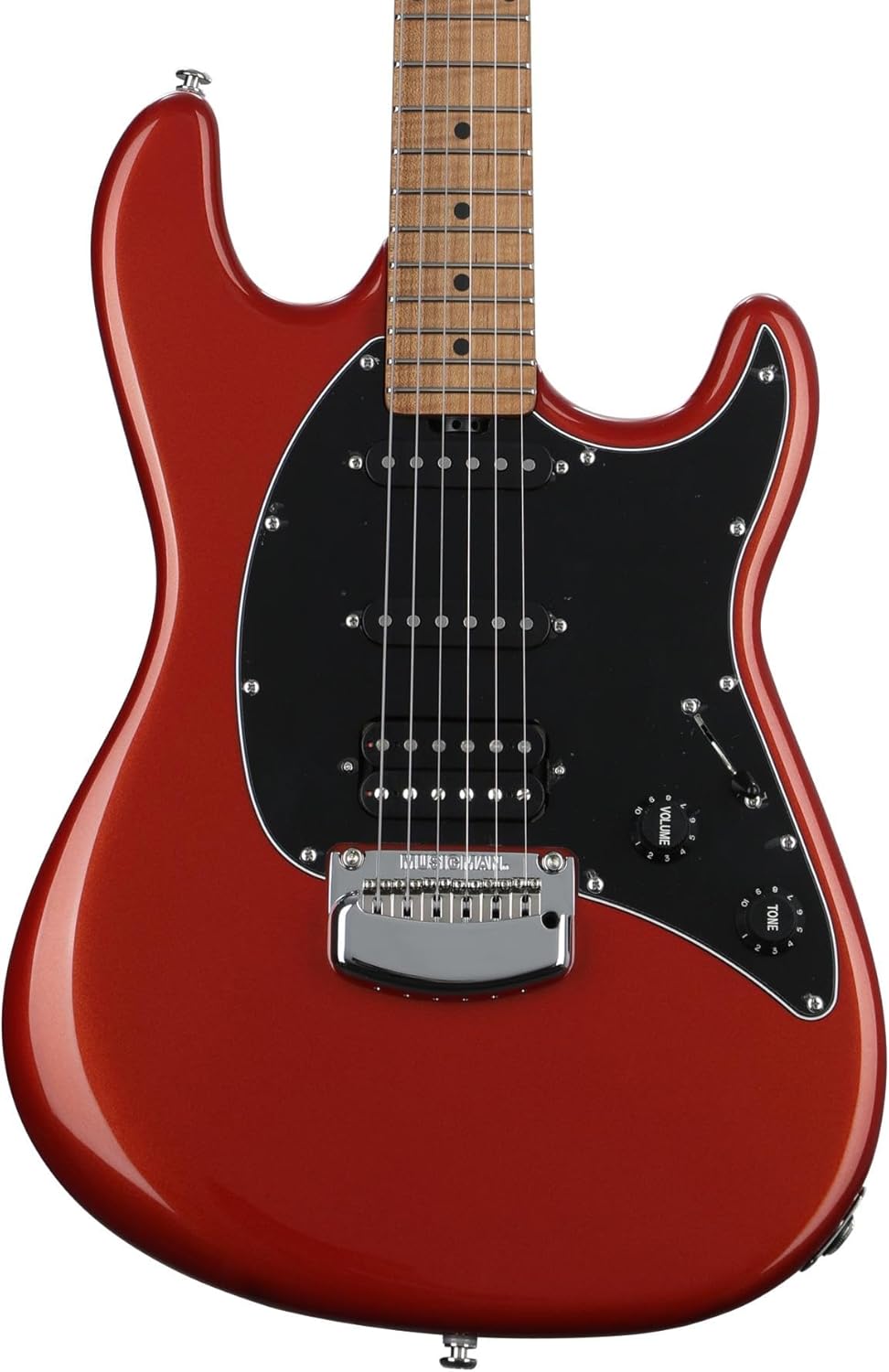 Ernie Ball Music Man Cutlass RS HSS Electric Guitar - Blood Orange