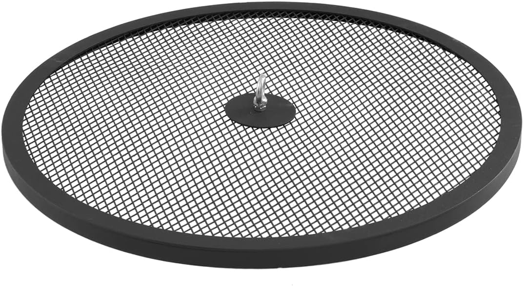 Blue Sky Outdoor Living Fire Pit - 16.02 x 13.36 Ridge and Spark Screen/Screen Lift Combo with Carrying Bag & Black Powder-Coated Paint