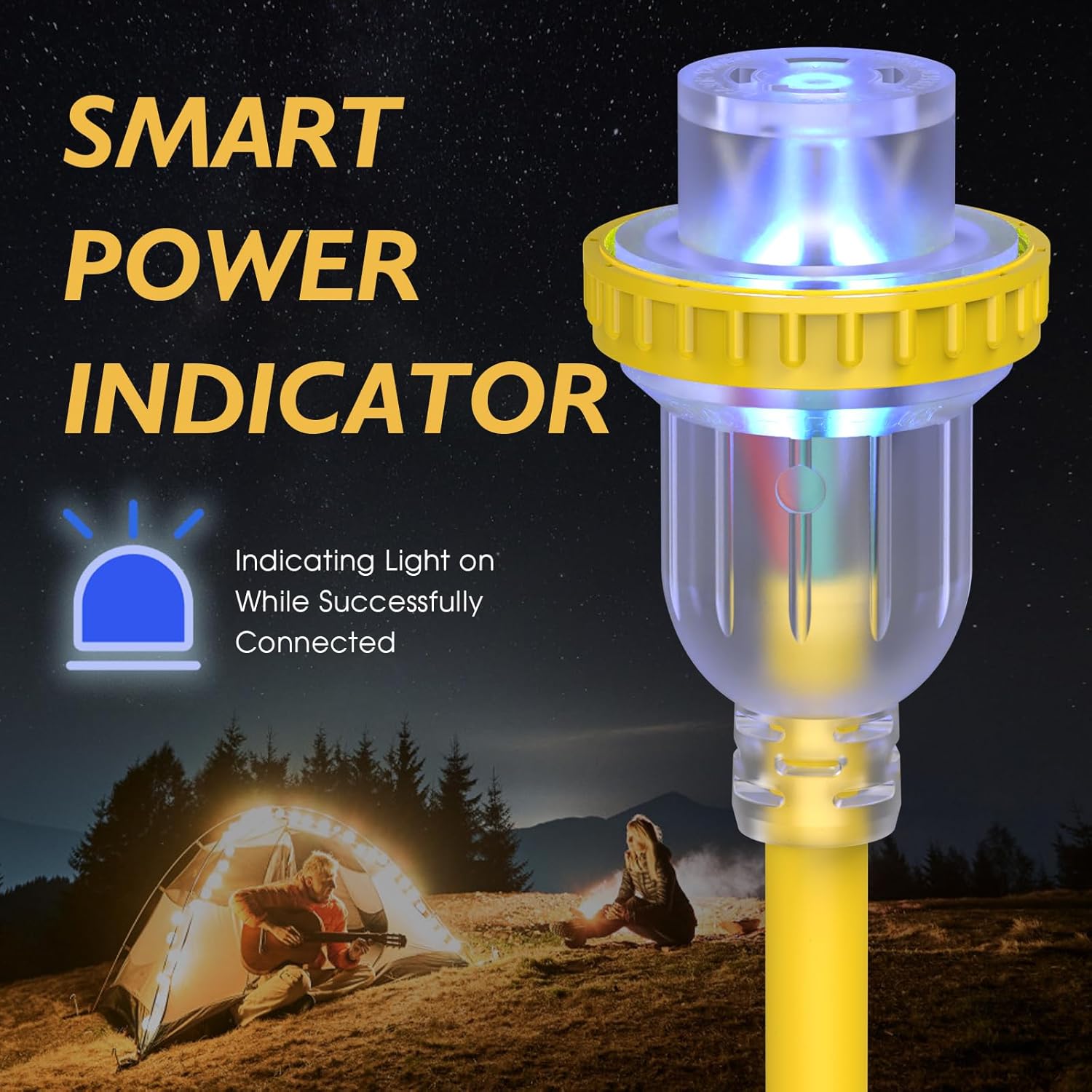 TOOLIOM 4 Prong 30 Amp Generator Cord 25FT and 30 Amp Power Inlet Box, Heavy Duty NEMA L14-30P to L14-30R Generator Extension Cord, 125/250V Up to 7500W 10 Gauge SJTW Generator Power Cord