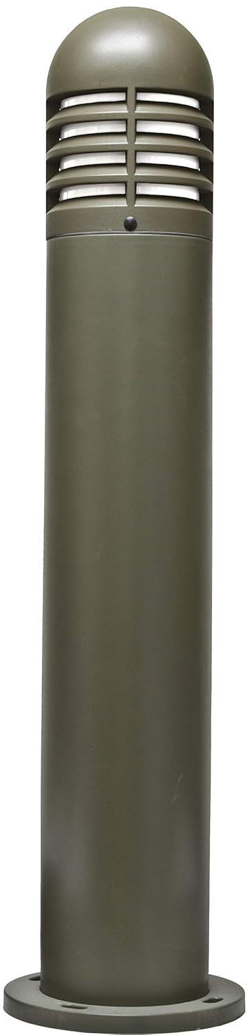D183-BZ-MT Bollard,D183,MT,BZ,Fiberglass,Louvered