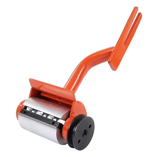 Log Peeler Debarker, Steel Log Wood Debarking Tool Chainsaw Debarking Attachment with 6 Lengthened Blades for Timber Processing