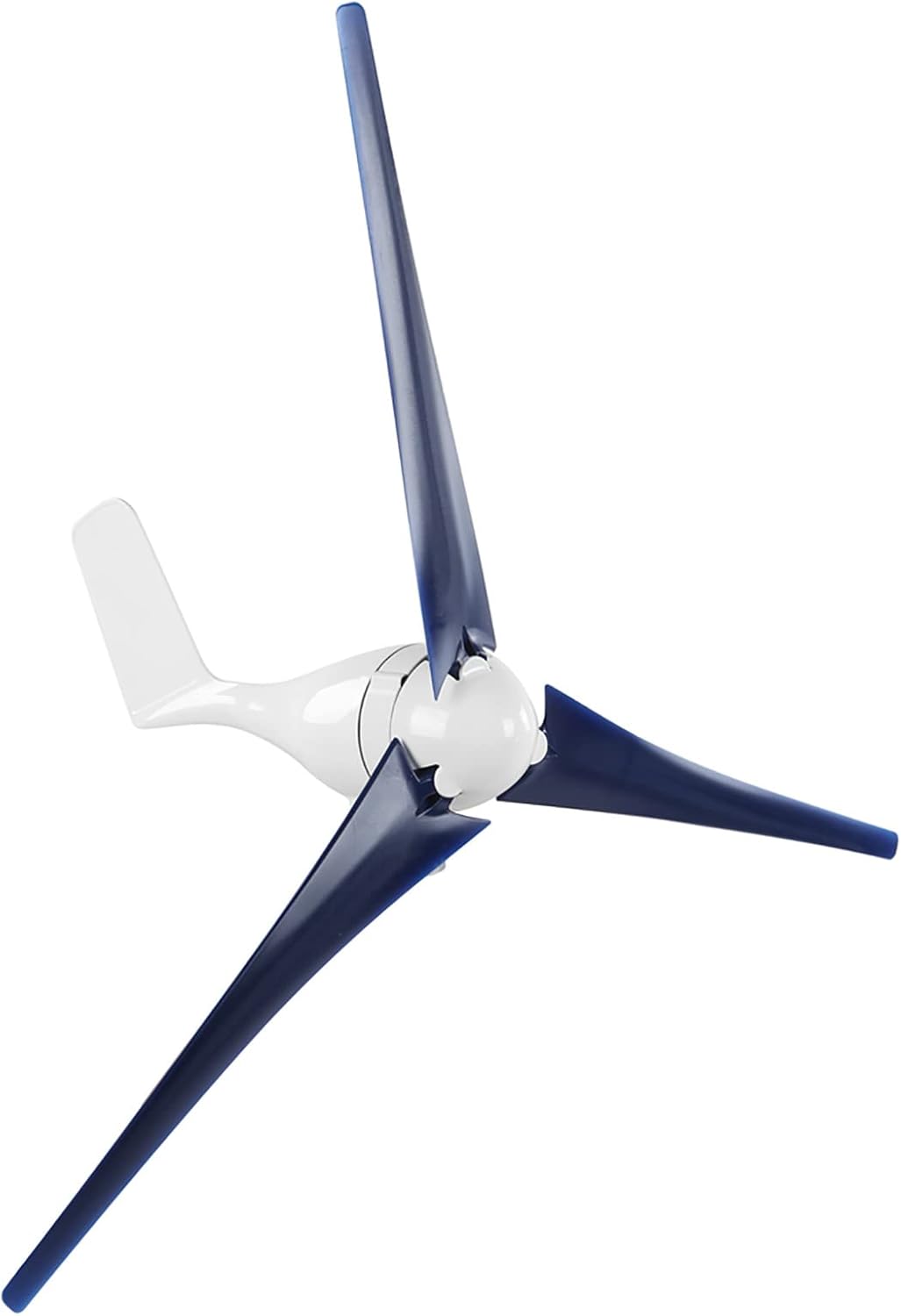 200W Wind Turbines Generator Kit, Windmill Generator 3 Blade Aerogenerator with Controller Accessory for Boats, Terraces, Cabins(12V-blue)
