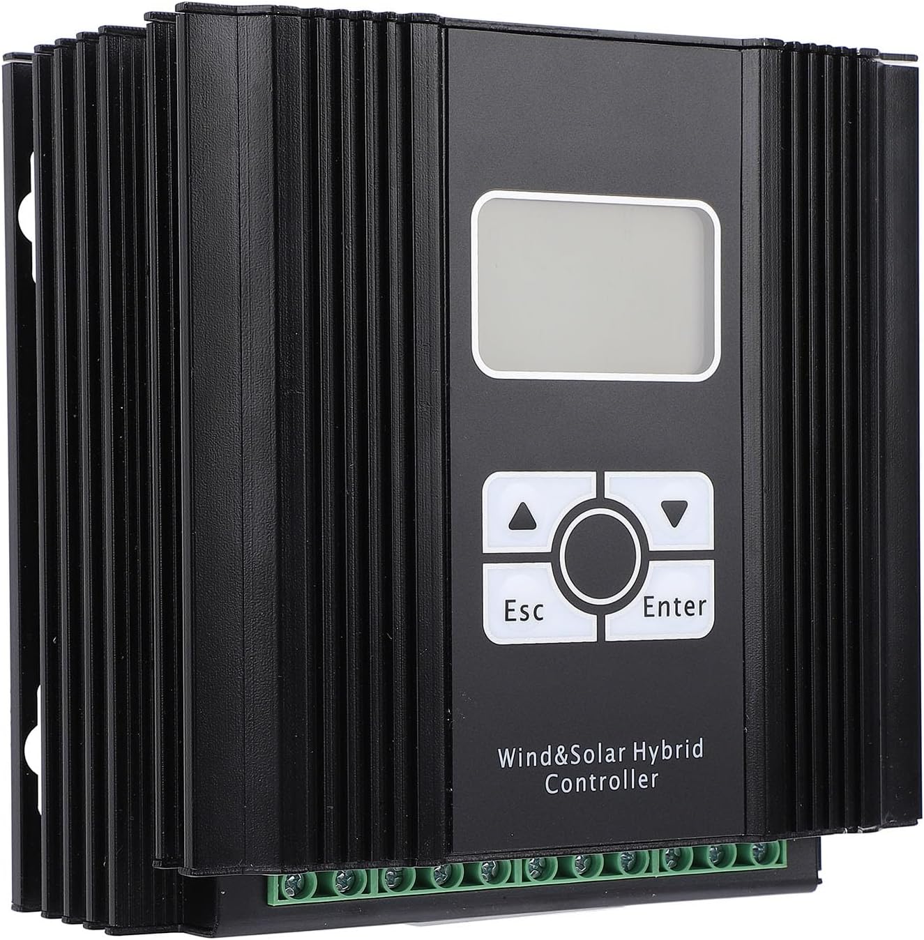 Zerodis Wind Solar Hybrid Controller Energy Controllers Power Management System with Multi Layer Protection MPPT Compatible with 12V/24V Batteries for Solar Panel Wind (600W Fan)