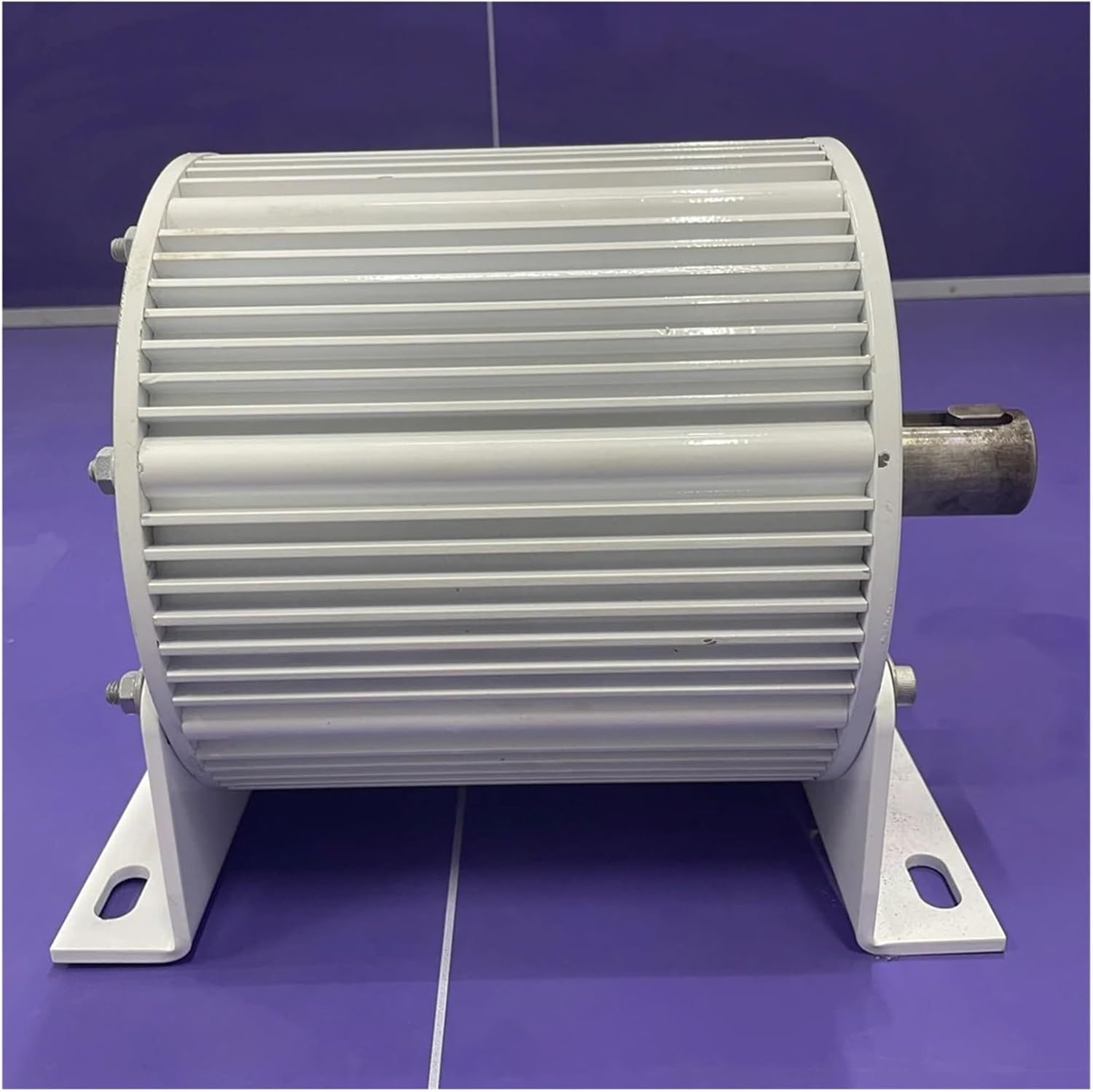 Low RPM Wind Turbines Generator 3KW 5KW 8KW 10KW 500RPM Gearless Permanent Magnet Generator AC tors Use for Wind/Water Turbine Low Starting Speed for Home(Without Base,120V_3000W)