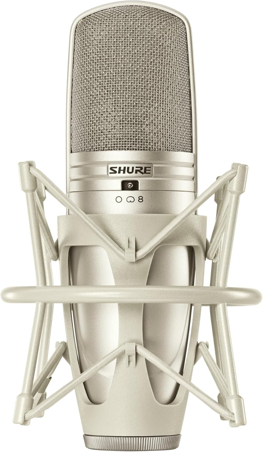Shure KSM44A Multi-Pattern Condenser Microphone - Large Diaphragm Side-Address Mic with Subsonic Filter, Prethos Advanced Preamplifier Technology and 3 Polar Patterns for Great Recording Flexibility