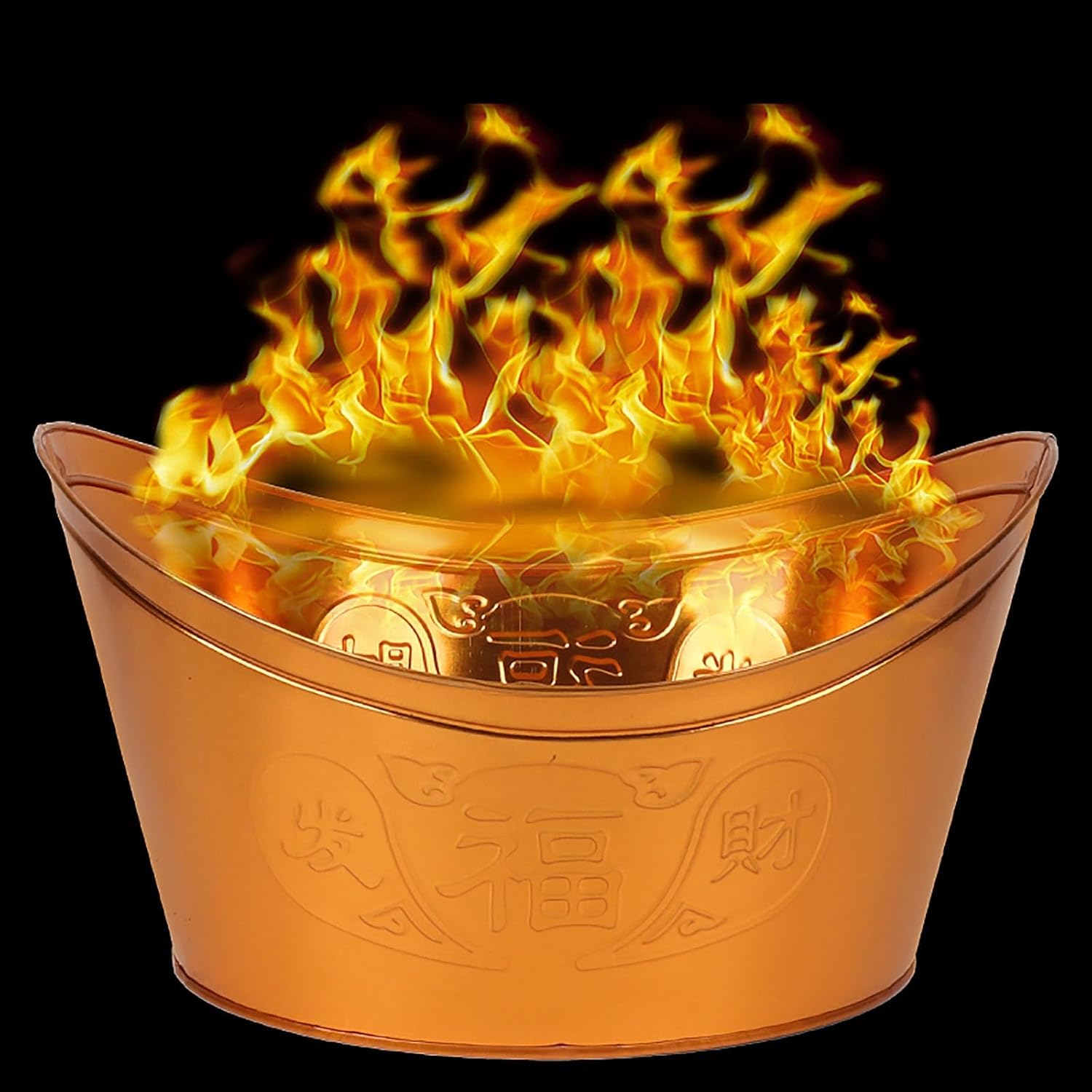 Incinerator Burn Barrel，Outdoor Burn Barrel Fire Pit Incinerator - Heavy Duty for Garden Waste Paper Leaf and Trash Burning(Medium)