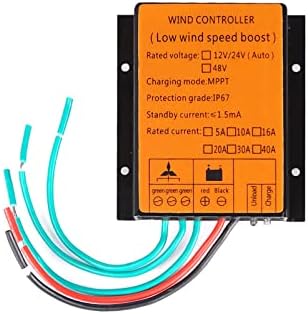 12000W Wind Charge Controller - 12V/24V/48V MPPT for Wind Turbine Generator, Efficient Solar Street Lamp & Courtyard Lamp Power Management, Durable & Reliable Energy Solutions
