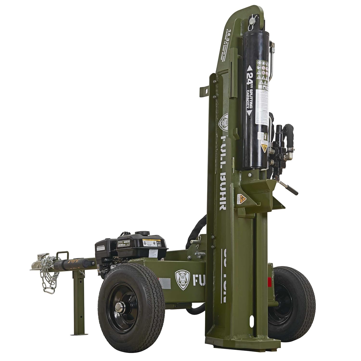 33 Ton Log Splitter-Full Boar Engine 236cc (49 State)