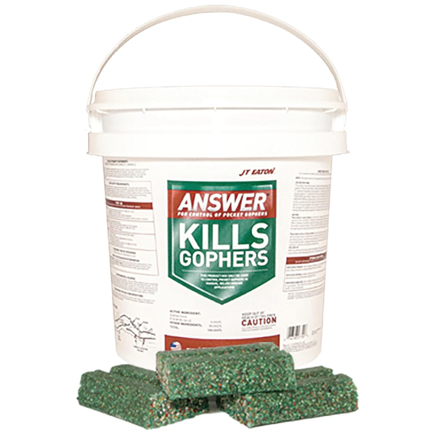 Answer Pocket Gopher Control Bait – 10 lbs Bulk Rodenticide for Effective Pocket Gopher Management, Long-Lasting and Easy-to-Use Solution