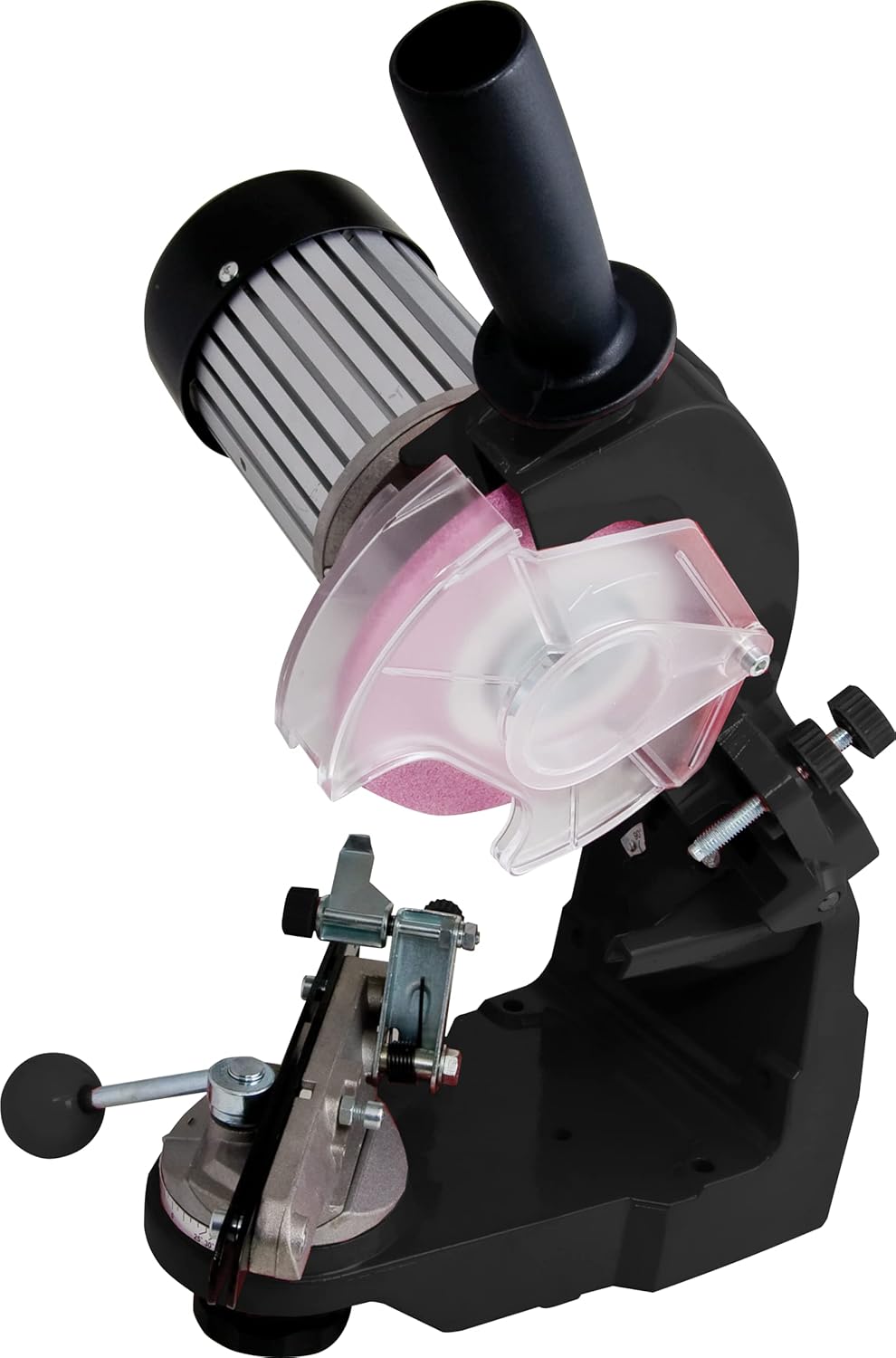 FORESTER Bench Grinder - Chainsaw Chain Sharpener Electric Chain Saw Sharpening Tool-Vise Mount Wall or Mount Saw Chainsaw Sharpeners Chainsaw Sharpening Kit Chain Saw Sharpening Tools