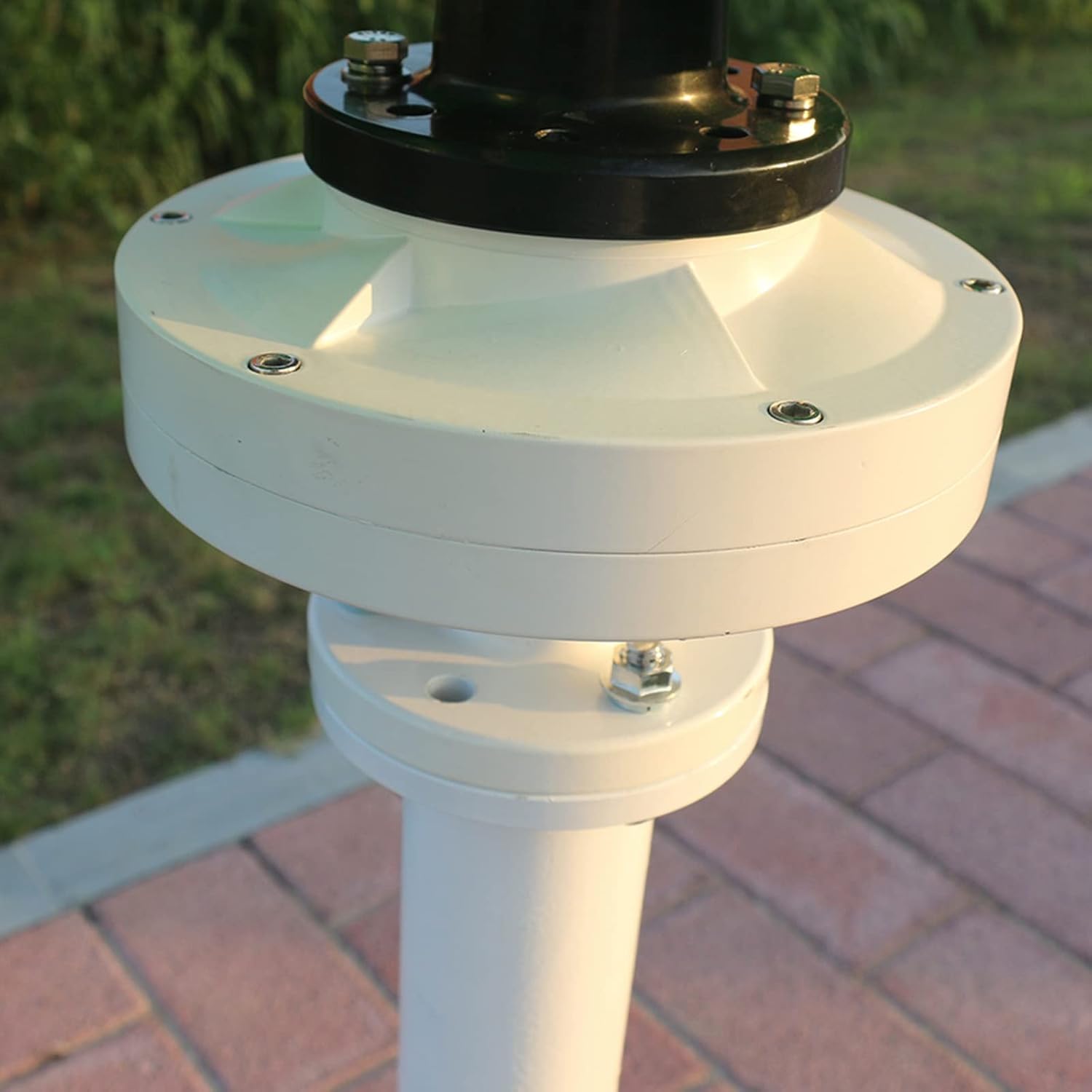 2KW 12V 24V 48V Maglev Off Grid System Home Wind Turbine Vertical Axis Wind Turbine Kit Breeze Start Wind Turbine (Color : Black, Size : 12v)