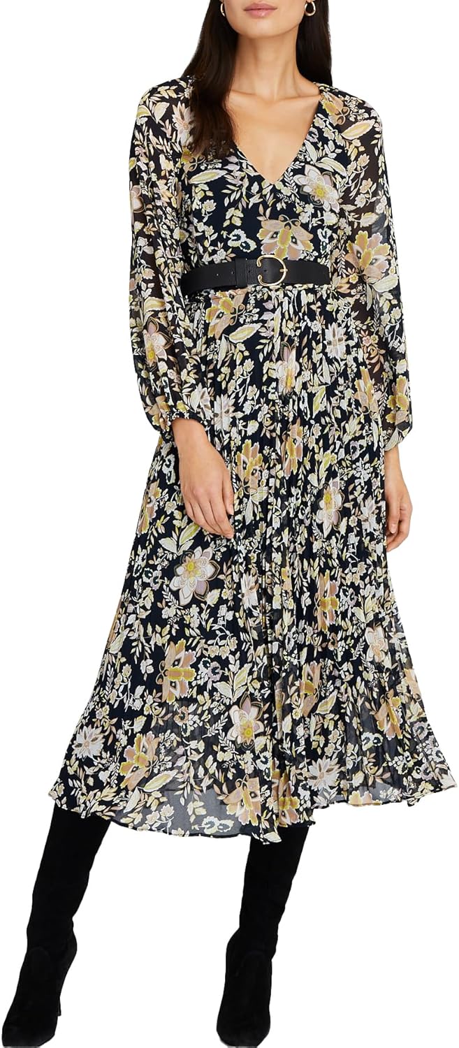 Club Monaco Women's Midi Printed Dress