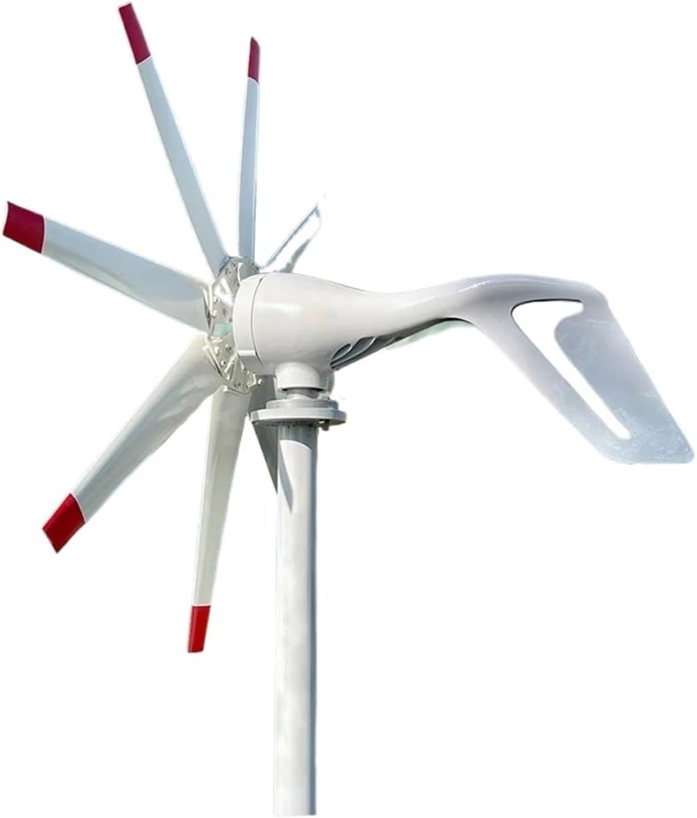 Wind Turbines, 370mm Wind Turbine Blades for Horizontal Wind nerator Nylon Blades DIY Blades for Wind nerator(48V)