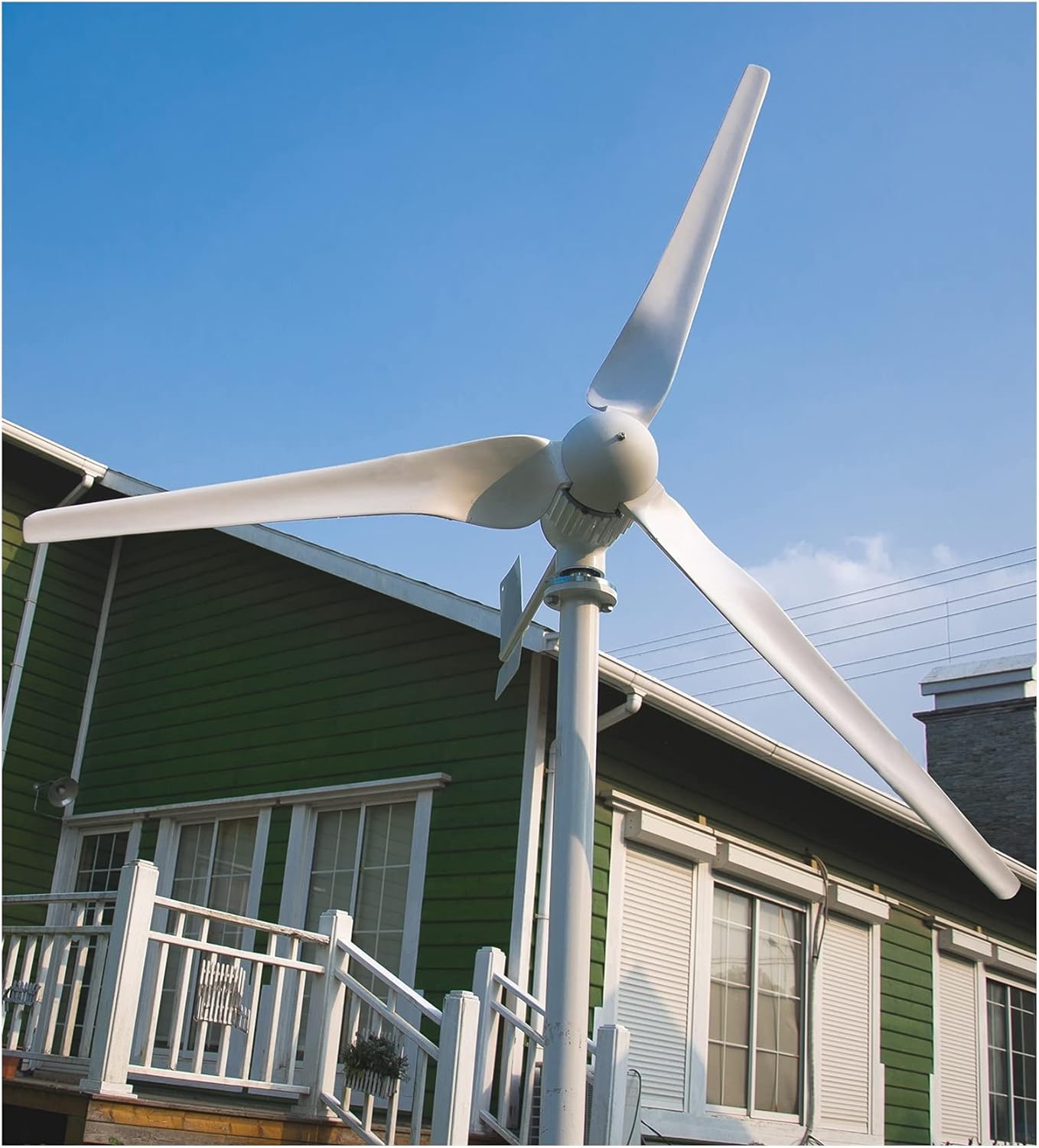 Wind Turbine 1kw Wind Turbine Generator 24V 48V For Home Use Include Free Charge Controller (Size : 3 Blades, Color : 48V_1000W), 4000705653138