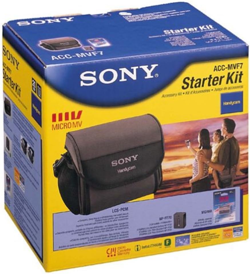 Sony ACCMVF7 MicroMV Handycam Camcorder Accessory Kit