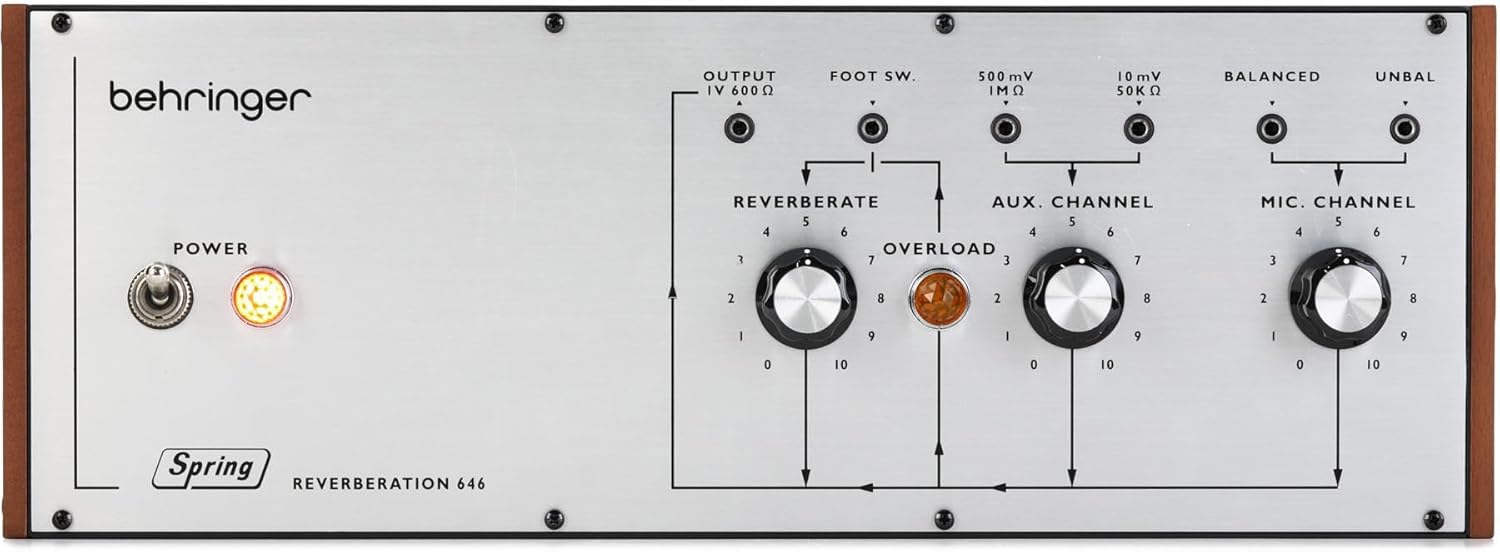 Behringer Spring Reverberation 66 Spring Reverb Module