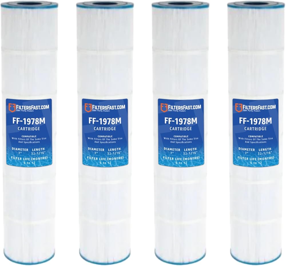 Filters Fast FF-1978M Pool and Spa Filter Compatible Replacement for Pentair 178585, Compatible Replacement for Filbur FC-1978M, and Compatible Replacement for Unicel C-7472