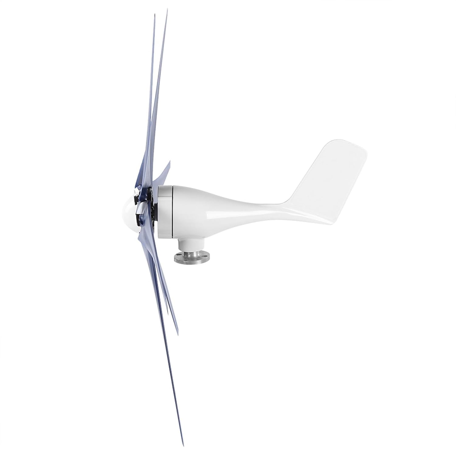 800W Professional Wind Turbines with 6 Blade Generator High Wind Utilization Suitable for Boats Terraces Cabins (24V)
