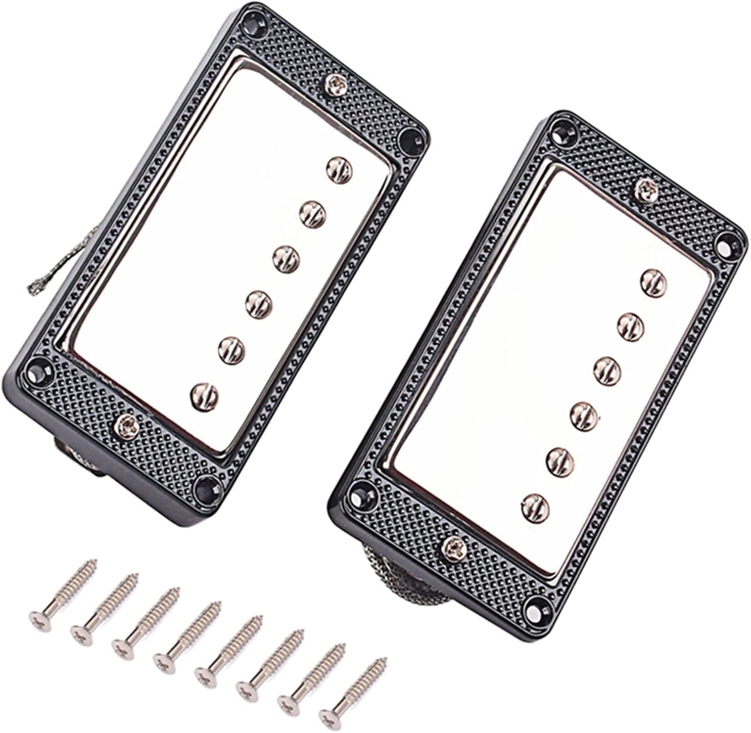 Humbucker Guitar Pickup Guitar Humbucker Pickup Set Metal Neck Amp Bridge Pickups Stringed Instruments for LP Electric Guitar