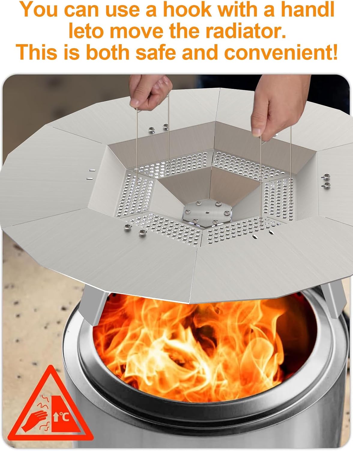 Heat Deflector for Solo Stove Bonfire, 19.5