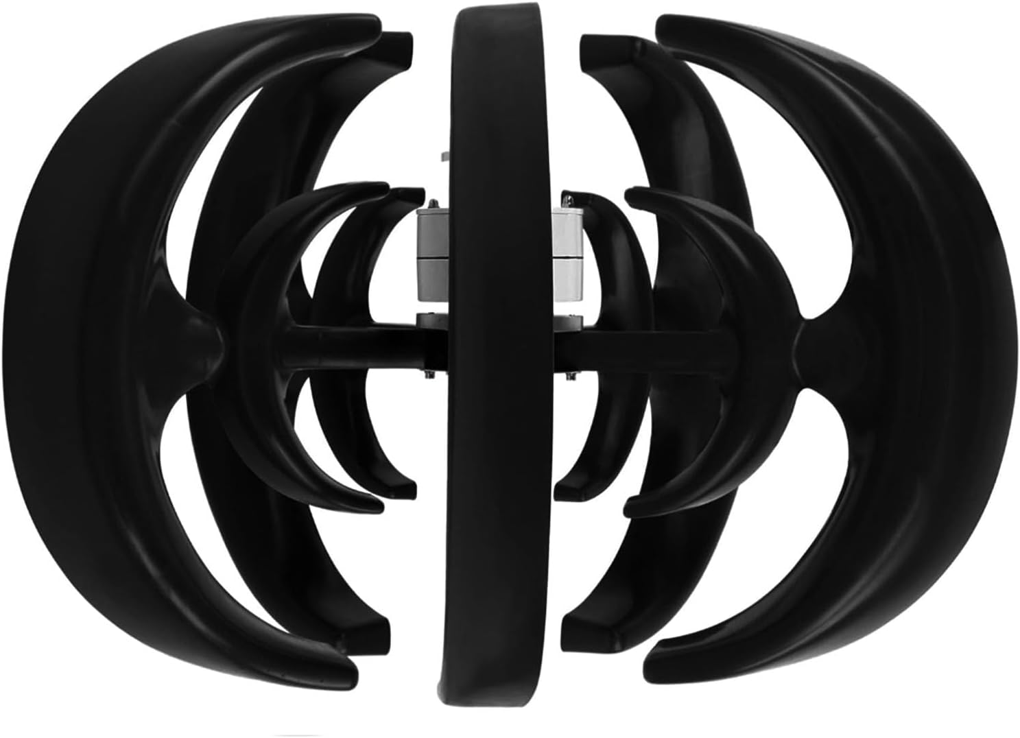 1000W 12V 24V Vertical Wind Turbine Magnetic levitation Vertical Wind Turbine, Wind Turbine, Suitable for Home Hybrid Street lamp Black - 48V