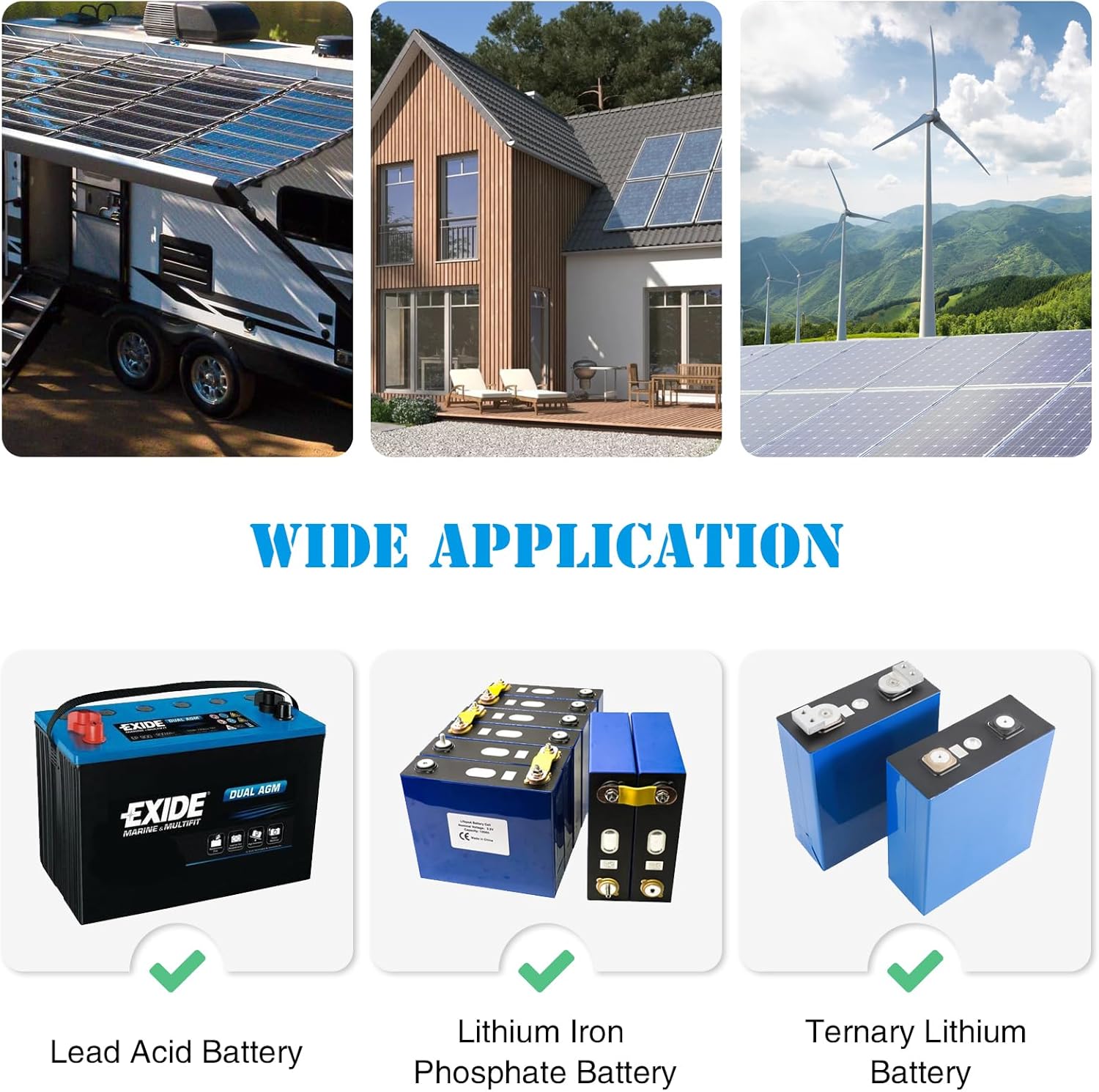 Automatic Transfer Switch, Briidea 50A 5500 Watt ATS Dual Power Controller for Off Grid Solar Wind Systems DC 12V 24V 48V AC 110V 220V