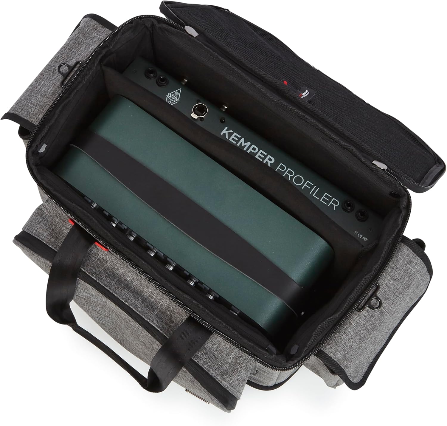Gator Cases Transit Series Tote Bag for Kemper Profiler Amp Head, Profiler Remote, & Expression Pedal, (GT-KEMPER-PRPH)
