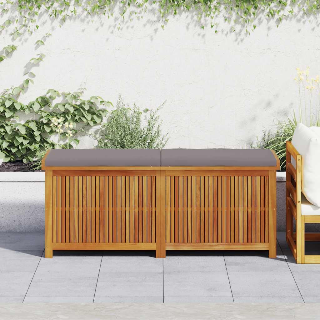 Outdoor Cushion Box, Outdoor Furniture Storage Containers Deck Box Cabinet for Pool Garden Patio Backyard 59.1