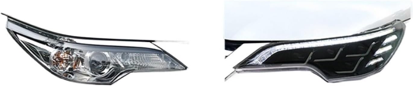 LED HeadLights Compatible For Toyota Fortuner 16-20 Style Led DRL Car Head Lamp Assembly Signal Auto Accessories Modified Lamp