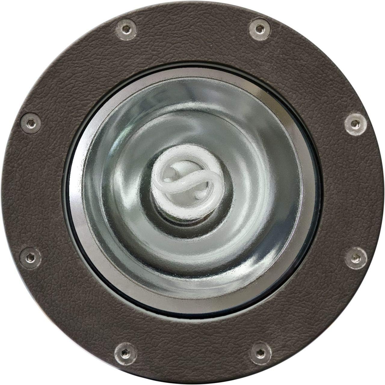 FG4454 Fiberglass In-Ground Well Light, Bronze Finish